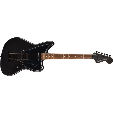 Squier FSR Affinity Jaguar, Metallic Black Guitarra Eléctrica