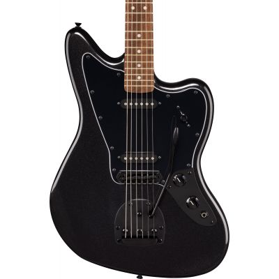 Squier FSR Affinity Jaguar, Metallic Black Guitarra Eléctrica
