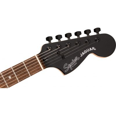 Squier FSR Affinity Jaguar, Metallic Black Guitarra Eléctrica