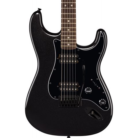 Squier FSR Affinity Stratocaster HH , Metallic Black Guitarra Eléctrica