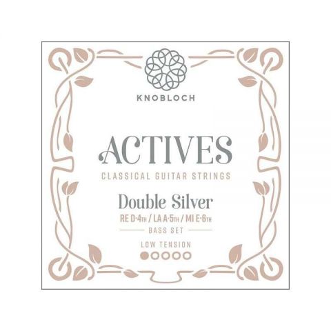 Knobloch Act. Double Silver 200ADS juego de bajos Low para las gamas Q.Z y S.N