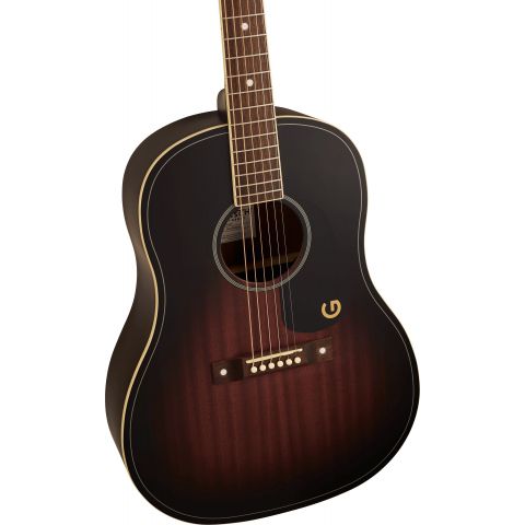 Gretsch Jim Dandy Dreadnought Mah Wpg Deep Cherry Burst Guitarra Acústica