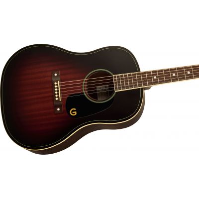 Gretsch Jim Dandy Dreadnought Mah Wpg Deep Cherry Burst Guitarra Acústica