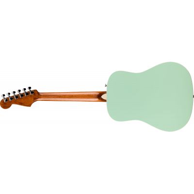 Fender California Standard Redondo Mini Surf Green Funda Incluída Guitarra Acústica 2