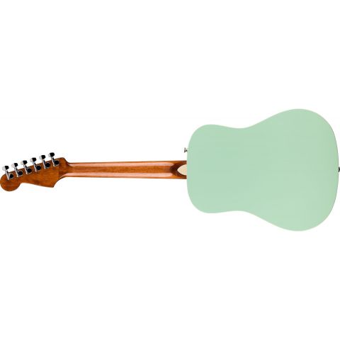 Fender California Standard Redondo Mini Surf Green Funda Incluída Guitarra Acústica