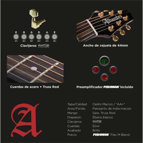 Alhambra Acustica CSs-3 CW E9 CrossOver