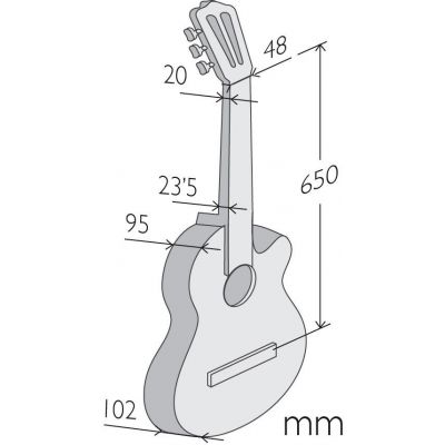Alhambra Acustica CSs-3 CW E9 CrossOver