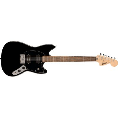 Squier Sonic Mustang HH LF Black Guitarra Eléctrica