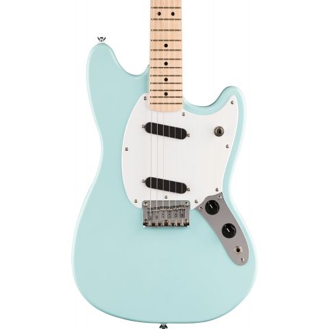 Squier Sonic Mustang MN Daphne Blue Guitarra Eléctrica
