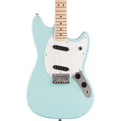 Squier Sonic Mustang MN Daphne Blue Guitarra Eléctrica