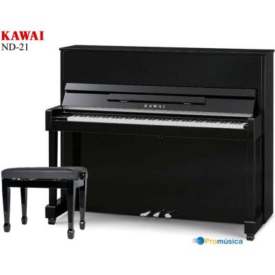 Kawai ND-21 Negro pulido 121CM