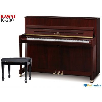 Kawai K-200 Caoba pulido