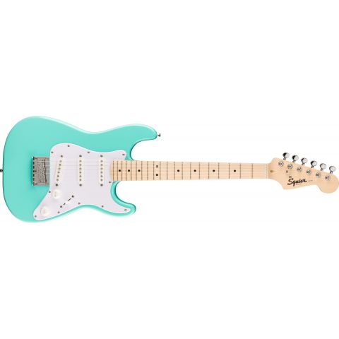 Squier Mini Stratocaster MN Sea Foam Green Guitarra Eléctrica