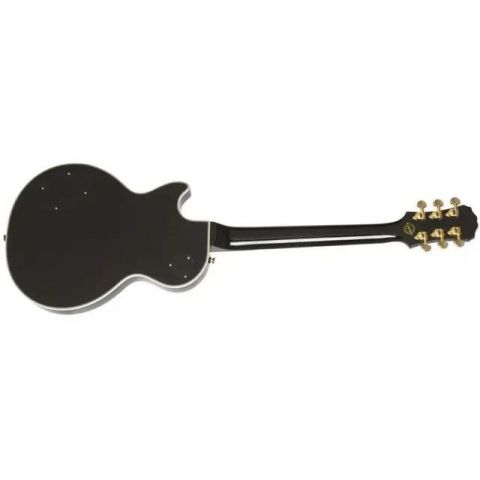 Epiphone Les Paul Custom Black Back Antique Ivory Guitarra Eléctrica