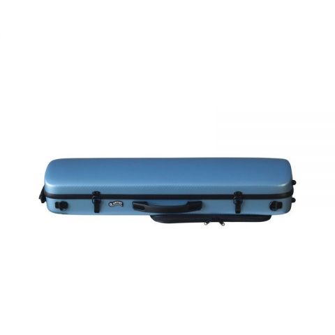 Estuche violín Artist Dynamic policarbonato rectangular 4 4 Sky blue Azul cielo