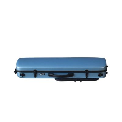 Estuche violín Artist Dynamic policarbonato rectangular 4 4 Sky blue Azul cielo