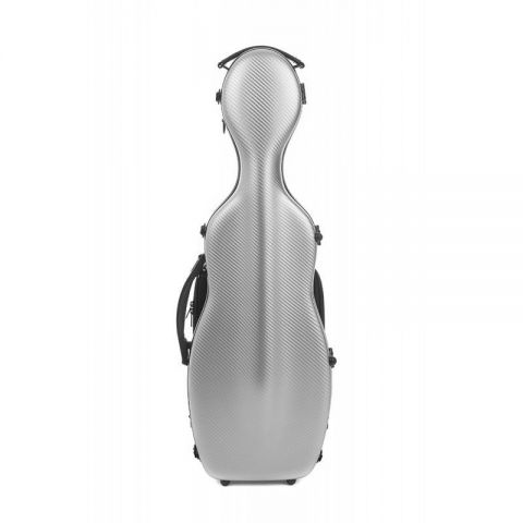 Estuche de violín Artist Dynamic Rocket con bolsa para partituras 4 4 Aluminio Cepillado