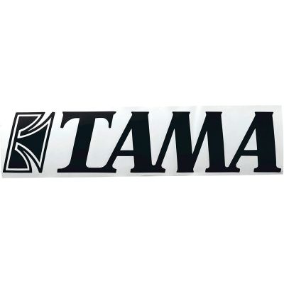 TAMA Logo Sticker (Black   60mm x 280mm)