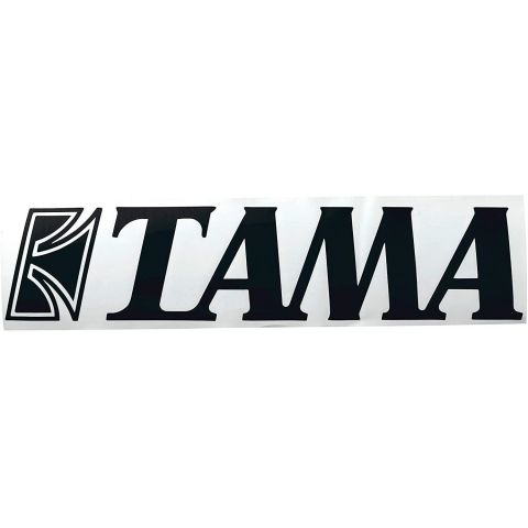 TAMA Logo Sticker (Black   60mm x 280mm)