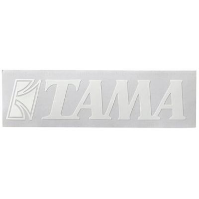 TAMA Logo Sticker (White   35mm x 150mm)