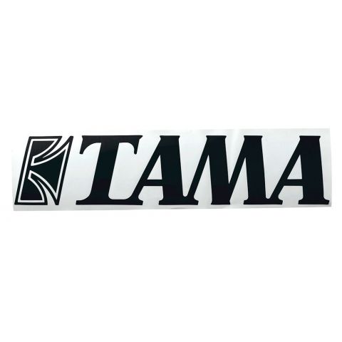 TAMA Logo Sticker (Black   40mm x 190mm)