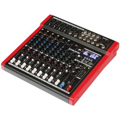 Proel MQ1222X Mezclador Compacto de 12 Canales con Procesador de Efectos Digital, USB y Bluetooth