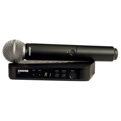 Shure Blx24E Sm58 K3E Sistema Microfono Inalambrico de mano