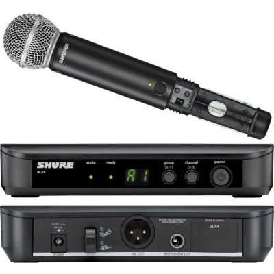 Shure Blx24E Sm58 K3E Sistema Microfono Inalambrico de mano 2