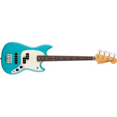 Fender Player II Mustang Bass PJ RW AQB Bajo Eléctrico