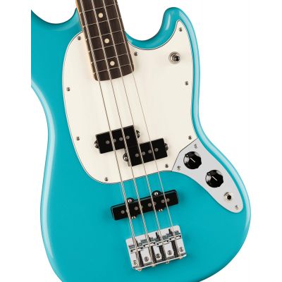 Fender Player II Mustang Bass PJ RW AQB Bajo Eléctrico