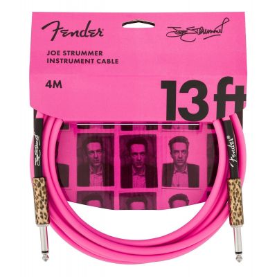 Fender 13' Inst Cbl Strummer Pnk Leopard Cable Guitarra