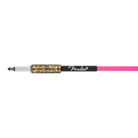 Fender 13' Inst Cbl Strummer Pnk Leopard Cable Guitarra
