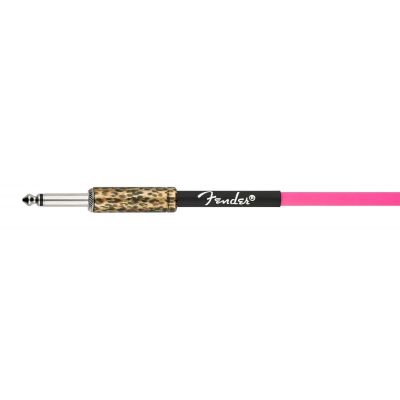 Fender 13' Inst Cbl Strummer Pnk Leopard Cable Guitarra