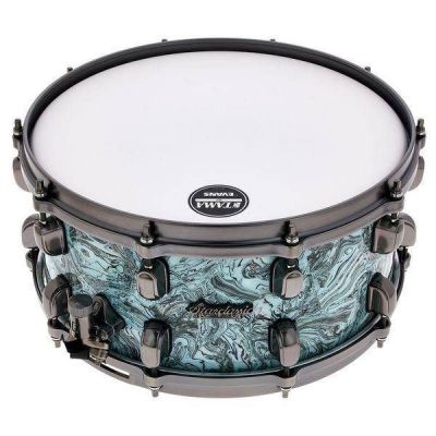 TAMA Starclassic Maple 13"x6" Snare Drum, Smoked Black Nickel Shell Hardware