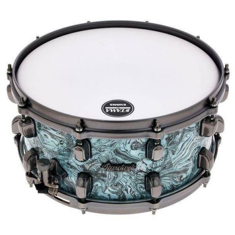 TAMA Starclassic Maple 13"x6" Snare Drum, Smoked Black Nickel Shell Hardware