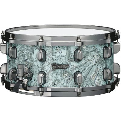 TAMA Starclassic Maple 14"x6.5" Snare Drum, Smoked Black Nickel Shell Hardware