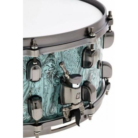 TAMA Starclassic Maple 14"x6.5" Snare Drum, Smoked Black Nickel Shell Hardware