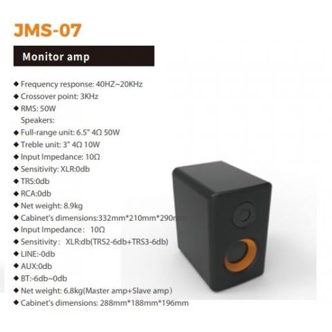 Joyo JMS-07 Monitor de Estudio