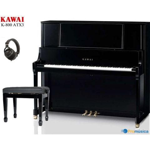 Kawai K-800 ATX4 Negro pulido Silent