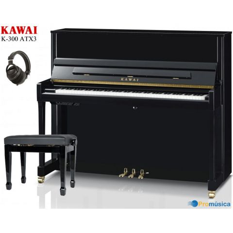 Kawai K-300 ATX4 Negro pulido Silent