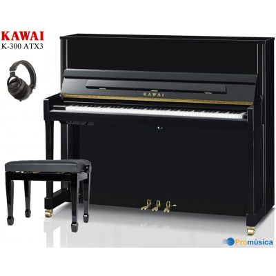 Kawai K-300 ATX4 Negro pulido Silent