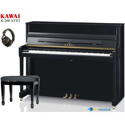 Kawai K-200 ATX4 Negro Pulido Silent