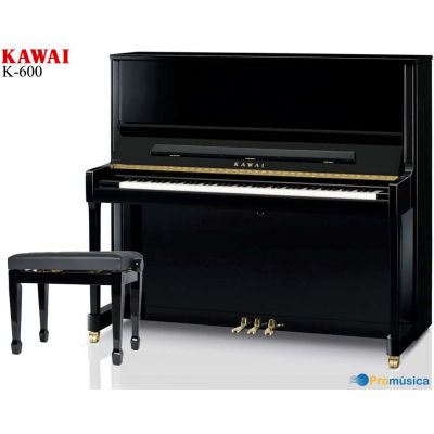 Kawai K-600 Sostenuto Negro pulido