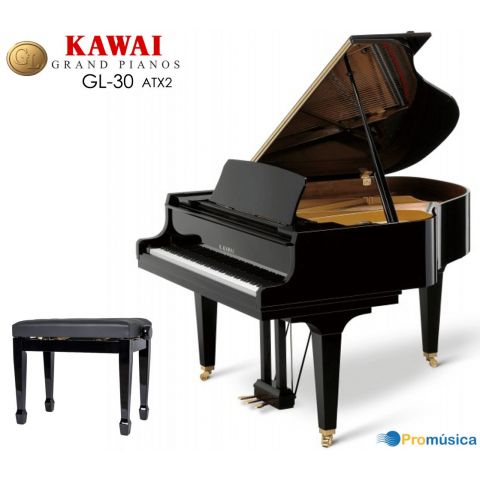 KAWAI GL-30 ATX4 Negro Pulido 166cm