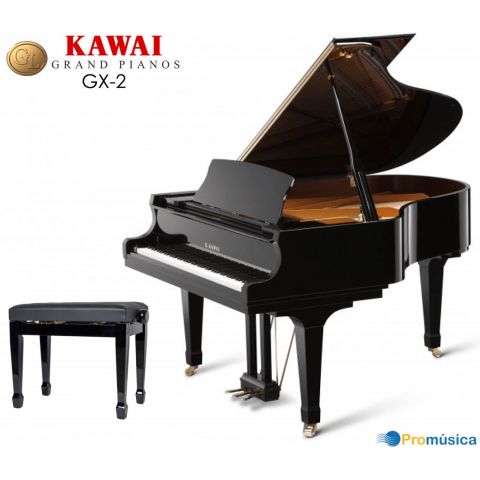 KAWAI GX-2 Negro Pulido 180cm