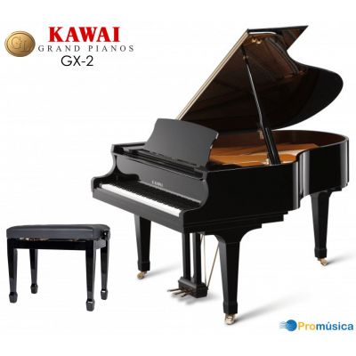 KAWAI GX-2 Negro Pulido 180cm