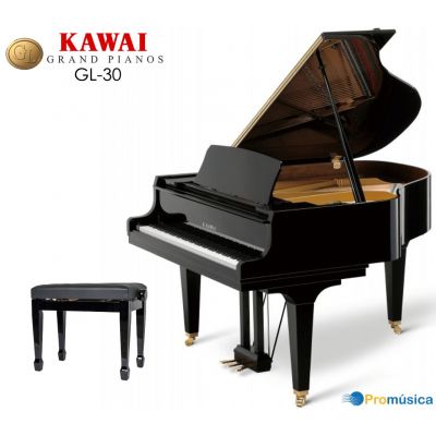 KAWAI GL-30 Negro Pulido 166cm