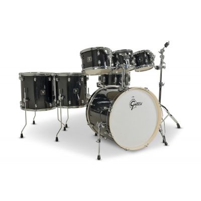 Gretsch Drum Set Energy Batería Acústica  Super Rock - Black Sparkle