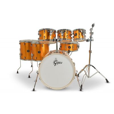 Gretsch Drum Set Energy Batería Acústica  Super Rock - Orange Sparkle