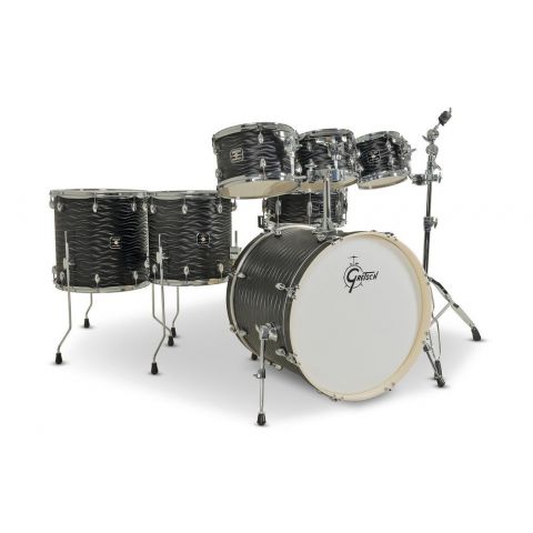 Gretsch Drum Set Energy Batería Acústica  Super Rock - Black Fame